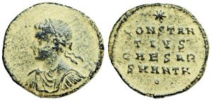 Constantius II
                      anepigraphic Antioch 60
