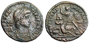 Constantius II FEL TEMP
                      REPARATIO Arles