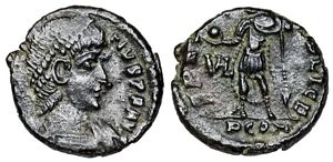 Constantius II SPES
                      REIPVBLICE Arles 277