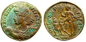 Constantius II FEL TEMP REPARATIO Heraclea
                        69