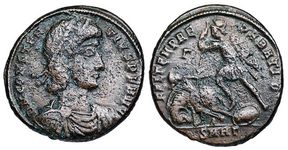 Constantius II FEL
                      TEMP REPARATIO Heraclea 82