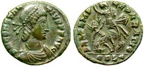 Constantius II FEL TEMP REPARATIO Lyons 189