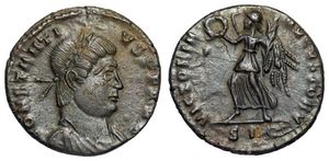 Constantius II VICTORIA AVGVSTORV Lyons