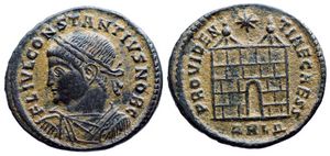 Constantius
                        II PROVIDENTIAE CAESS Arles