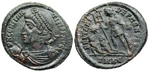 Constantius
                        II FEL TEMP REPARATIO Cyzicus 84
