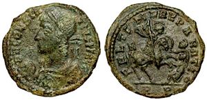 Constantius II FEL TEMP REPARATIO Rome 153