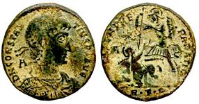 Constantius II FEL
                      TEMP REPARATIO Rome 176 fallen horseman
