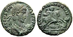 Constantius II GLORIA
                      ROMANONRVM Rome 196
