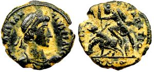 Constantius II FEL TEMP Rome 314