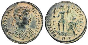 Constantius II FEL TEMP
                      REPARATIO galley Rome 120
