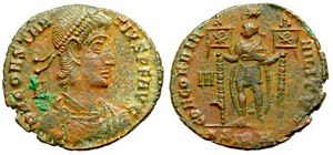 Constantius II CONCORDIA MILITVM Sirmium
                        21