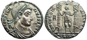 Constantius II CONCORDIA MILITVM Siscia
                        280