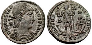 Constantius II FEL TEMP REPARATIO
                        Thessalonica 133