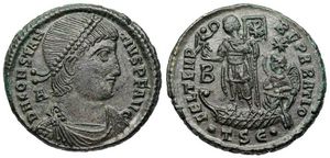 Constantius
                        II FEL TEMP REPARATIO Thessalonica 133