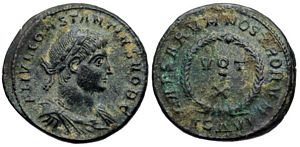 Constantius II votive Thessalonica hybrid
                        mule