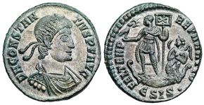 Constantius II FEL
                        TEMP REPARATIO Siscia 233