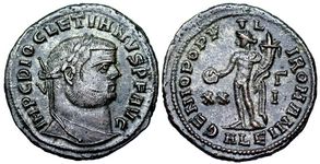 Diocletian GENIO POPVLI ROMANI Alexandria
                      32a