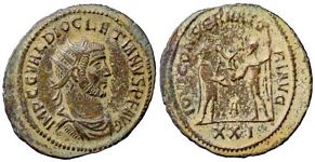 Diocletian IOVI CONSERVATORI AVG Antioch
                        324