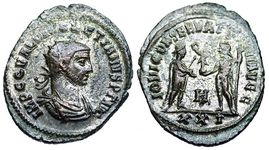 Diocletian IOVI
                      CONSERVATORI AVG Antioch 325