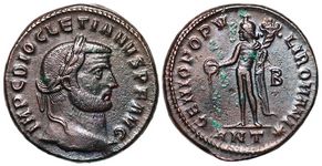 Diocletian GENIO POPVLI ROMANI Antioch 56