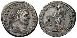Diocletian SACRA MONET AVGG ET CAESS NOSTR
                      Aquileia 29a