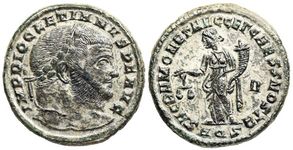 Diocletian SACRA
                      MONET AVGG ET CAESS NOSTR Aquileia 31a