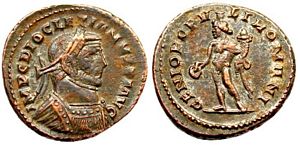 Diocletian GENIO POPVLI ROMANI London 23