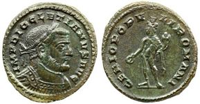 Diocletian GENIO POPVLI ROMANI London 28