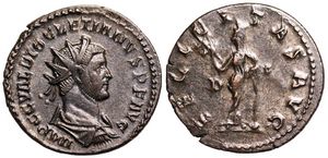 Diocletian FELICITAS
                      AVG Lugdunum 19