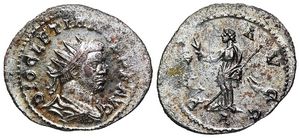 Diocletian PAX AVGG
                        Lugdunum 70