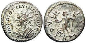 Diocletian IOVI AVGG
                        RIC V Lyons 28