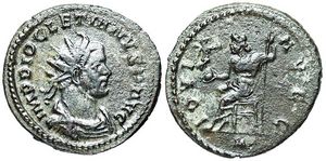 Diocletian IOVI AVGG
                        RIC V Lyons 33