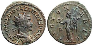 Diocletian VICTORIA AVG
                      Lyons 91