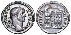 Diocletian VIRTVS
                      MILITVM Rome 27a