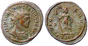 Diocletian IOVI CONSERVAT Ticinum 232