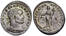 Diocletian MONETA
                      SACRA AVGG ET CAESS NN RIC VI Trier 419a