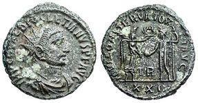 Diocletian IOVI CONSERVATORI AVG Tripoli 330