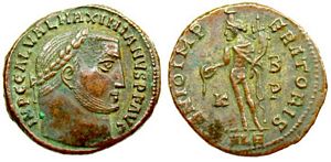 Galerius GENIO IMPERATORIS Alexandria 107