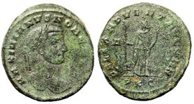 Galerius FELIX ADVENT AVGG NN Carthage 22