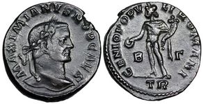 Galerius GENIO POPVLI
                      ROMANI Trier 213b