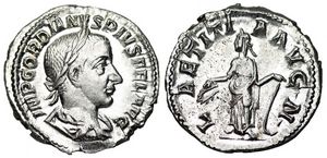 Gordian III LAETITIA AVG
                      N Rome 113