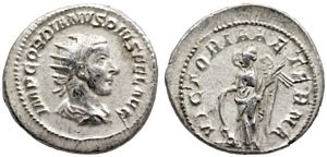 Gordian III VICTORIA
                      AETERNA Rome 156