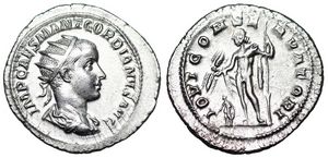 Gordian III IOVI
                      CONSERVATORI Rome 2