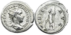 Gordian III VIRTVS AVG
                      Rome 6