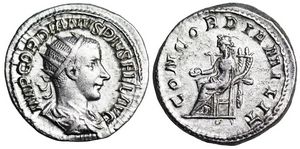 Gordian III CONCORDIA
                      MILIT Rome 65