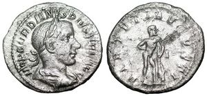 Gordian III VIRTVTI
                      AVGVSTI Rome 116
