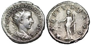 Gordian III AEQVITAS AVG
                      Rome 34