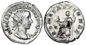 Gordian III ROMAE
                      AETERNAE Rome 55