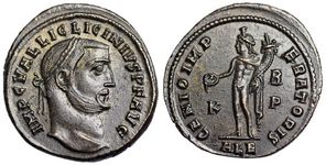 Licinius I
                      GENIO IMPERATORIS Alexandria 107b