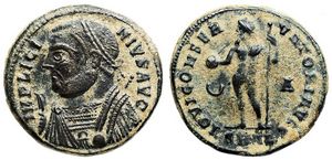 Licinius I IOVI
                        CONSERVATORI AVGG Alexandria 23